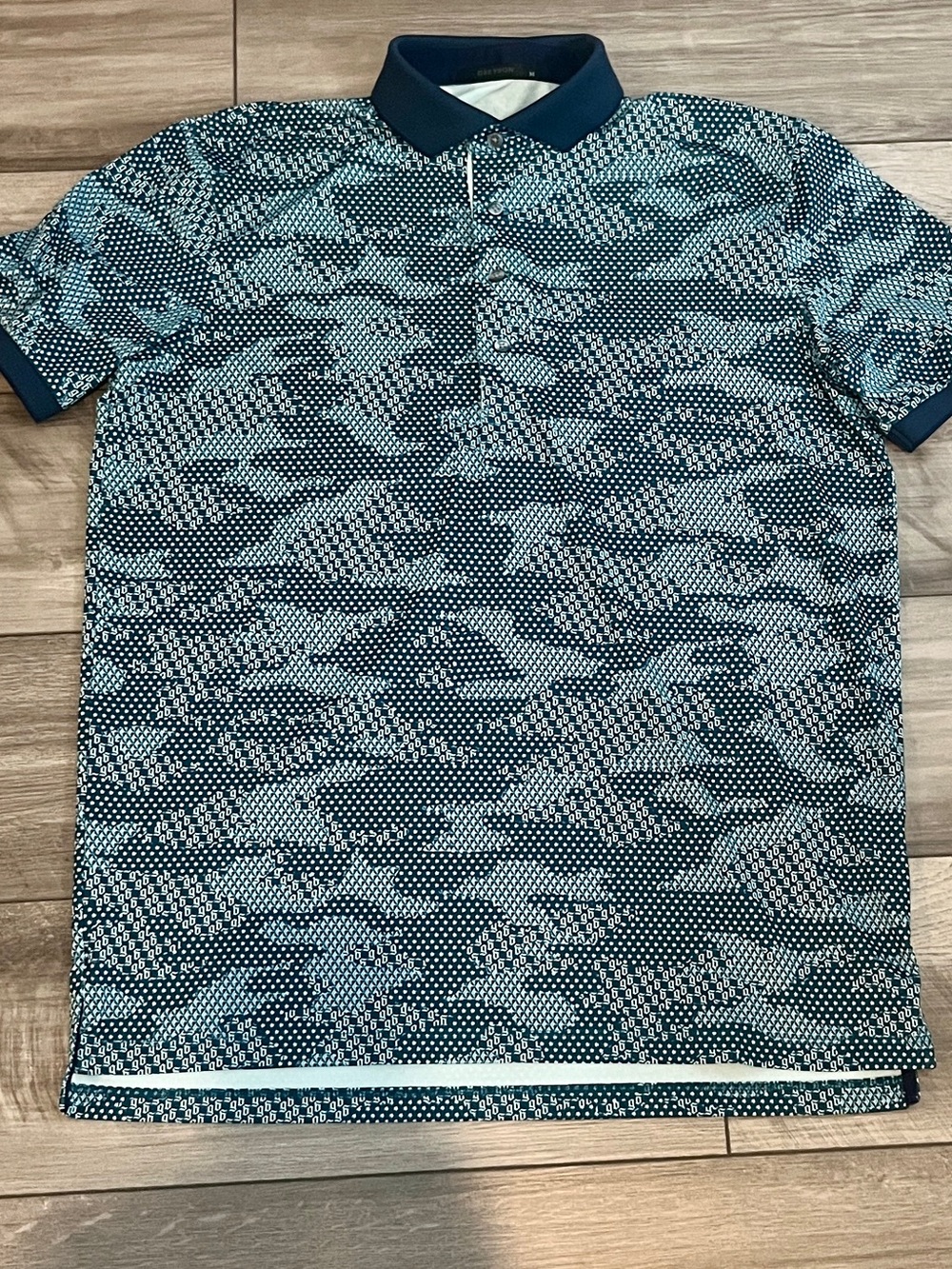 Greyson Icon Camo Polo
